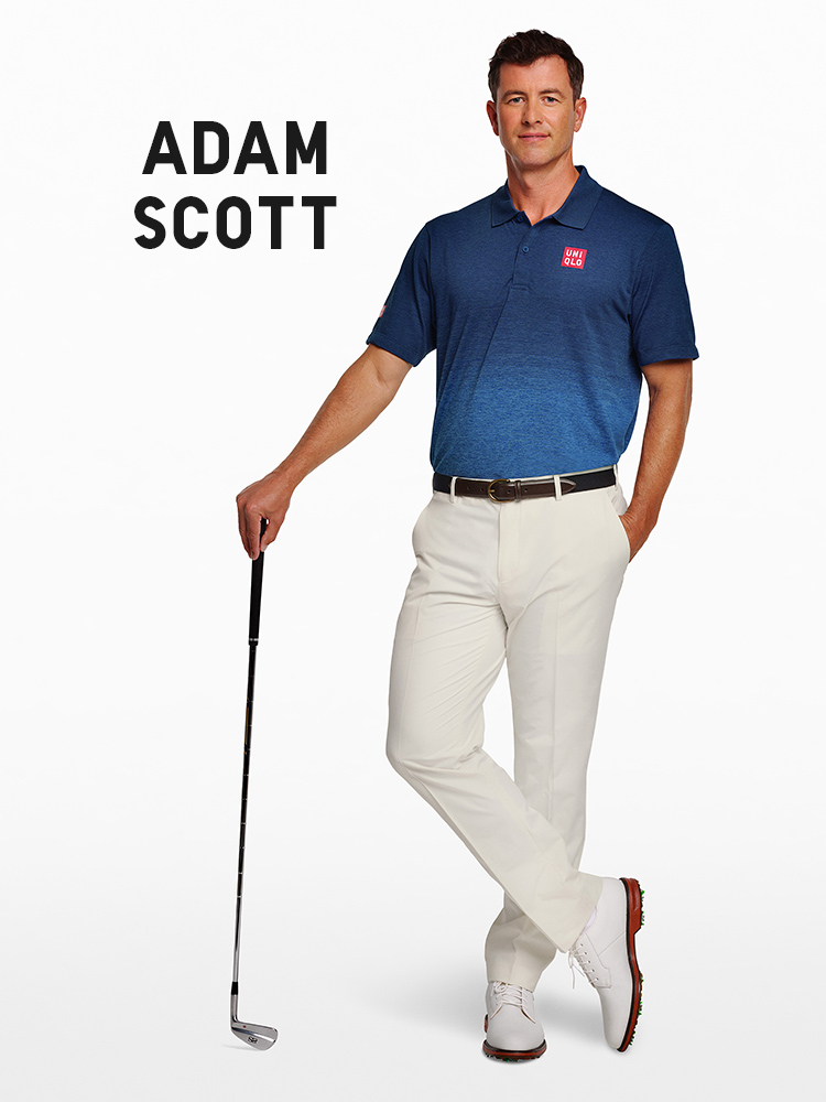 アダム・スコット選手 （Uniqlo Global Brand Ambassador）｜ユニクロ