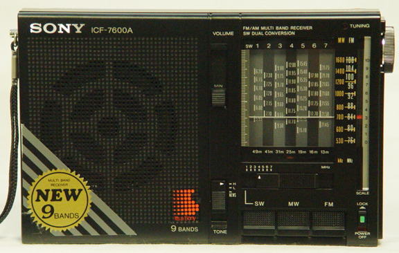 Sony ICF-7600A Sony ICF7600A radio receiver