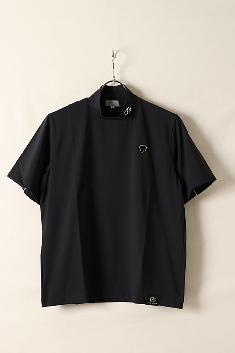 SOLD}CPG GOLF シーピージーゴルフ ロゴパイピングつきモックネック