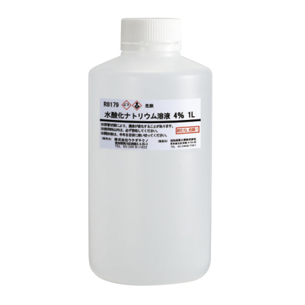 UCHIDASウチダス希釈水酸化ナトリウム 水溶液 1L: 理科