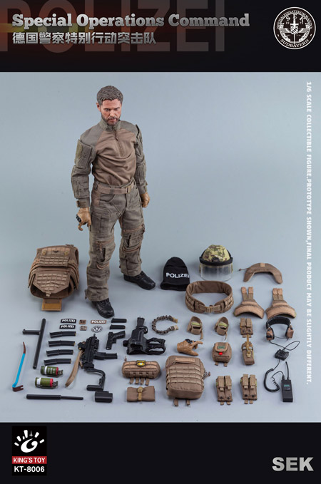 箱無し/美品】KSK ドイツ陸軍特殊部隊 コマンド 1/6フィギュア 箱無し