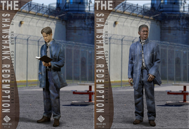 PRESENT TOYS】PT-sp28 1/6 The Shawshank Redemption Double