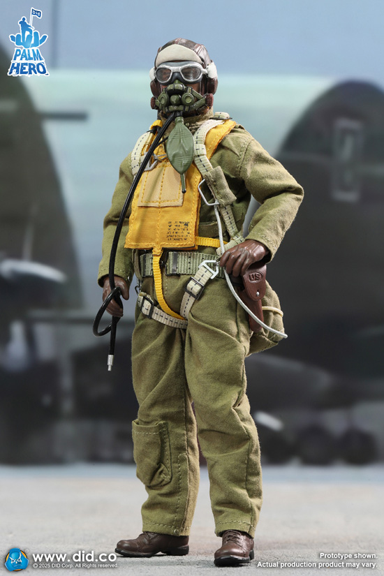 DID】XA80032 1/12 WW2 U.S. Army Air Force Pilot - Captain Rafed