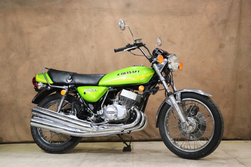 KH400(A5) 国内物 希少オリジナルCANDY LIME GREEN｜SOLD OUT｜旧車