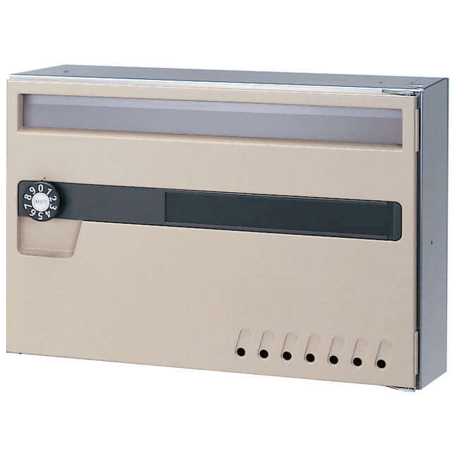 田島メタルワーク MX-16-1 郵便受け アルミダイキャスト製大扉の薄型