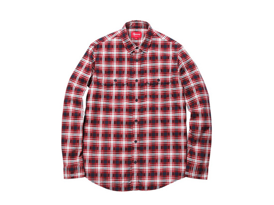 Supreme - Printed Plaid Flannel Work Shirt - UG.SHAFT
