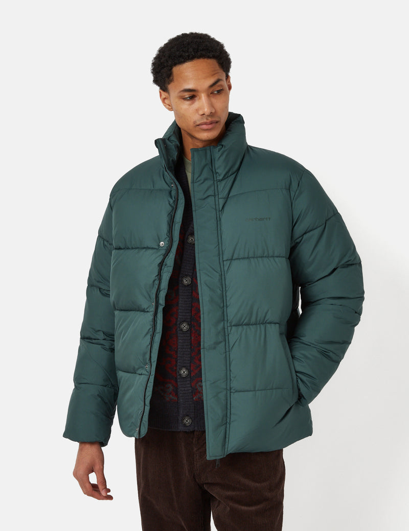 Carhartt-WIP Doville ジャケット - ジュニパー グリーン/ジュニパー