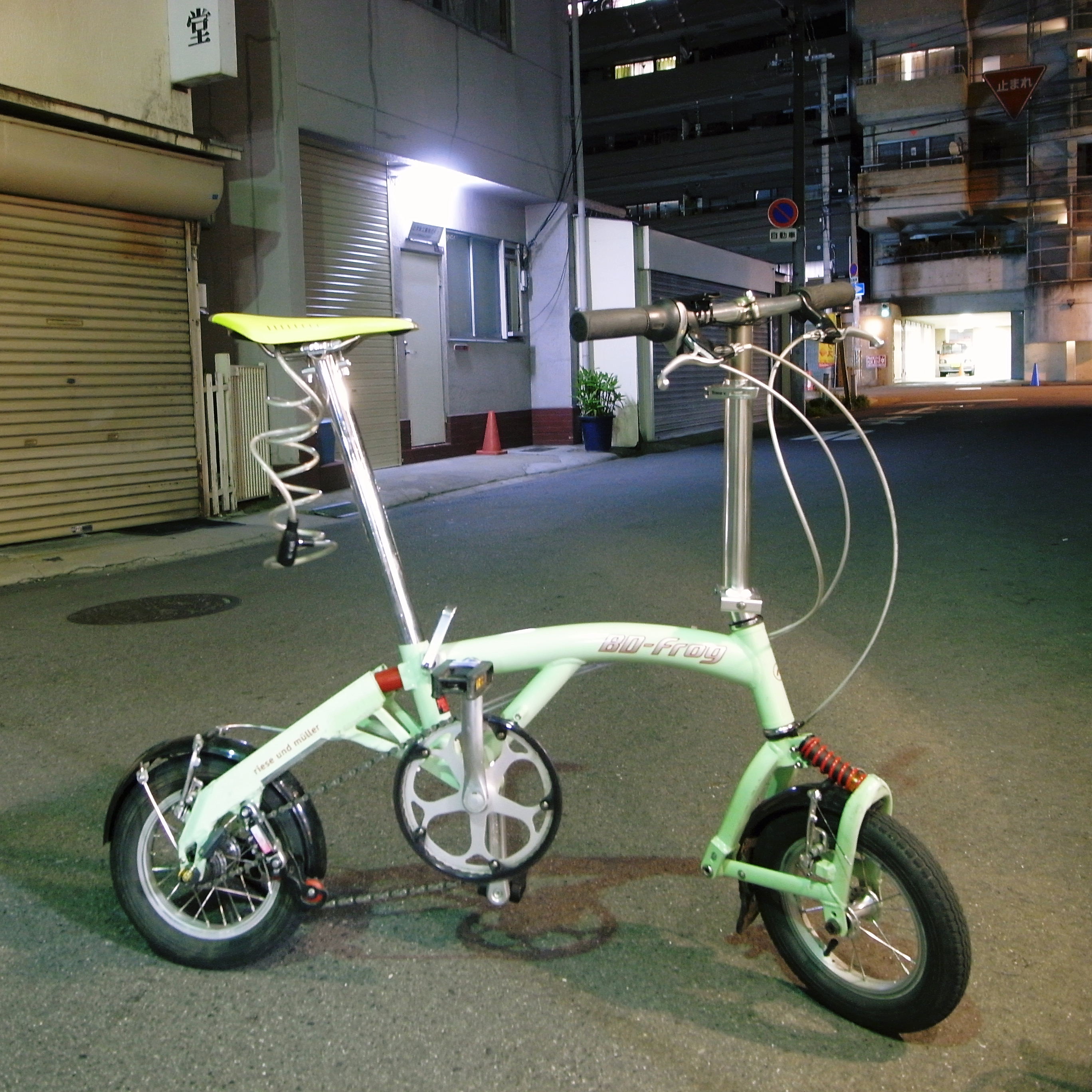 BD-Frog ルミナスグリーン 内装3段 12インチ フロッグ BD-1 BD-1 FROG