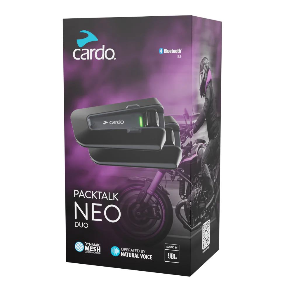 Cardo Packtalk Neo – V-Twins Motorcycles