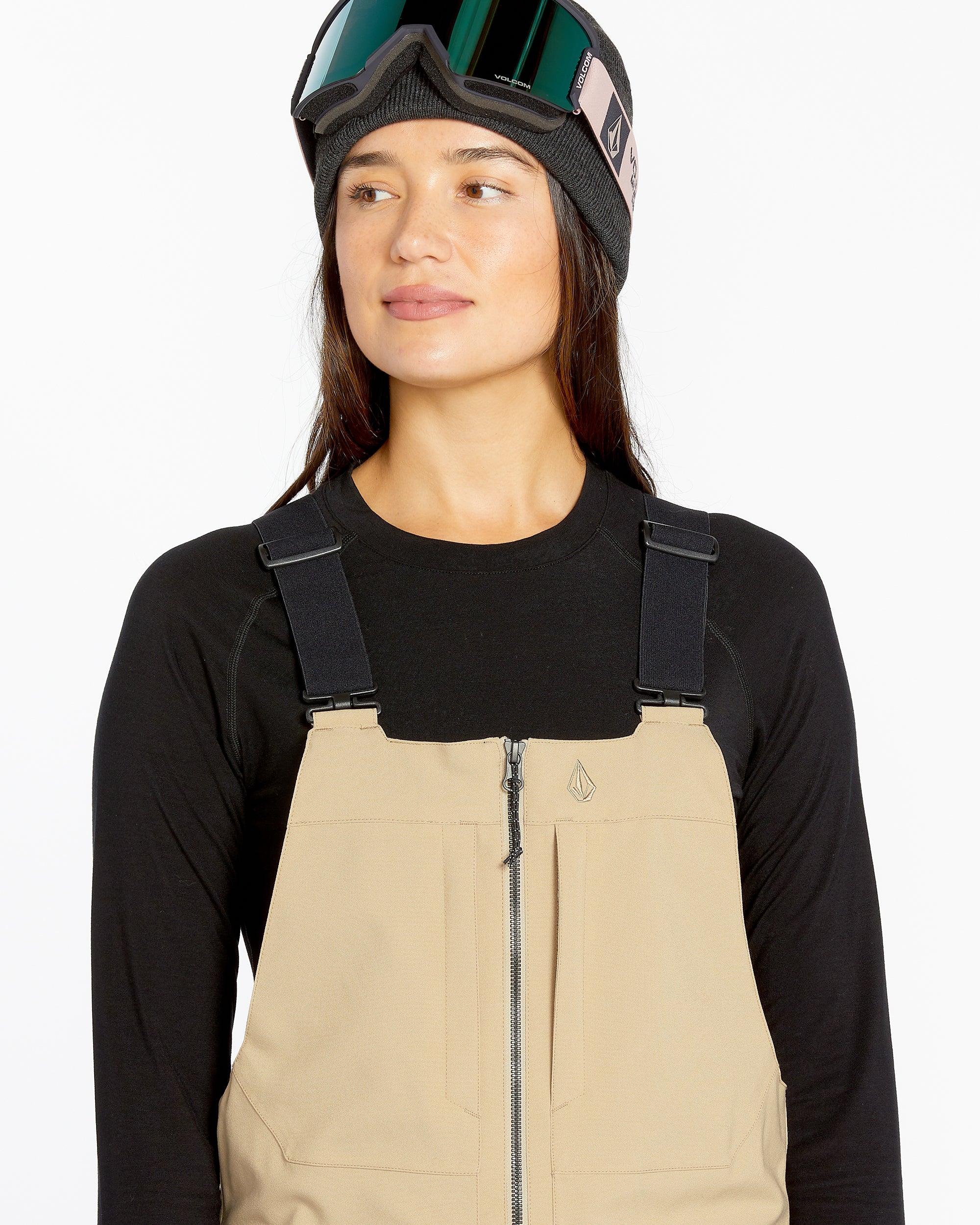 SWIFT BIB OVERALL - SAND – Volcom