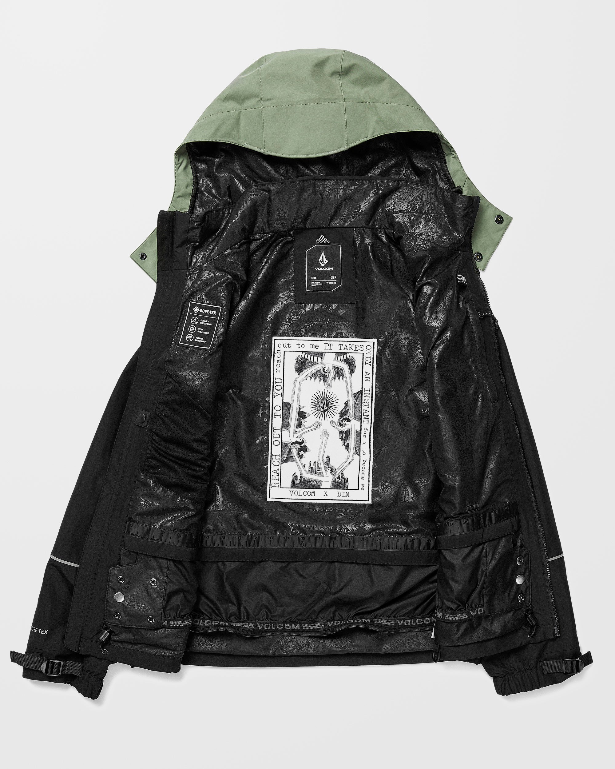Dlm Gore-Tex Jacket - Black - Women - Volcom EU - 2 Years Warranty