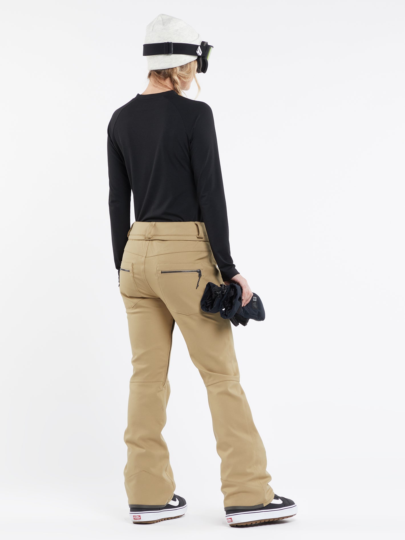 Species Stretch Trousers - DARK KHAKI - Women - Volcom EU – Volcom