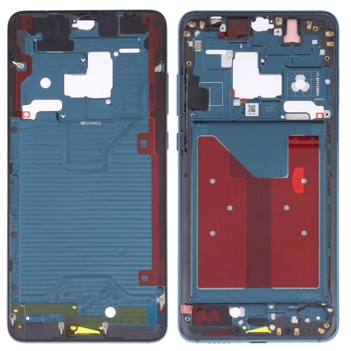 Front Housing LCD Frame Bezel Plate with Side Keys for Huawei Mate 20