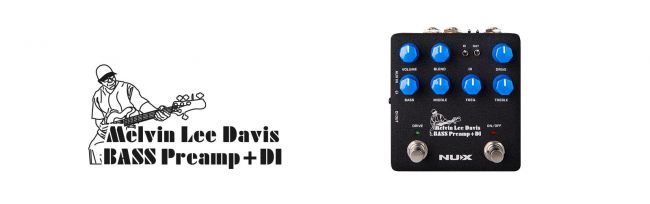 NUX Melvin Lee Davis bass pedal - Vantaan Musiikki
