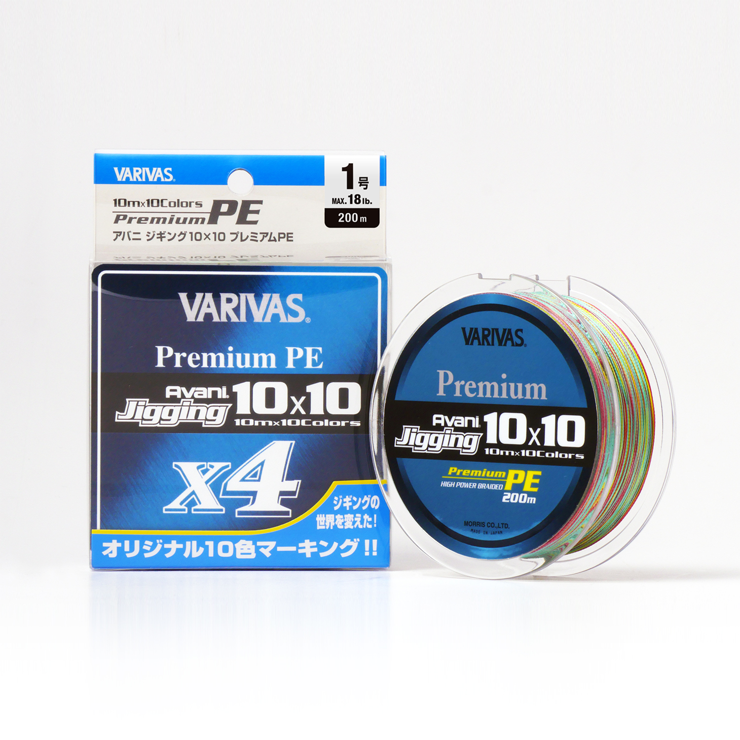 Avani Jigging 10×10 Premium PE X4 – VARIVAS