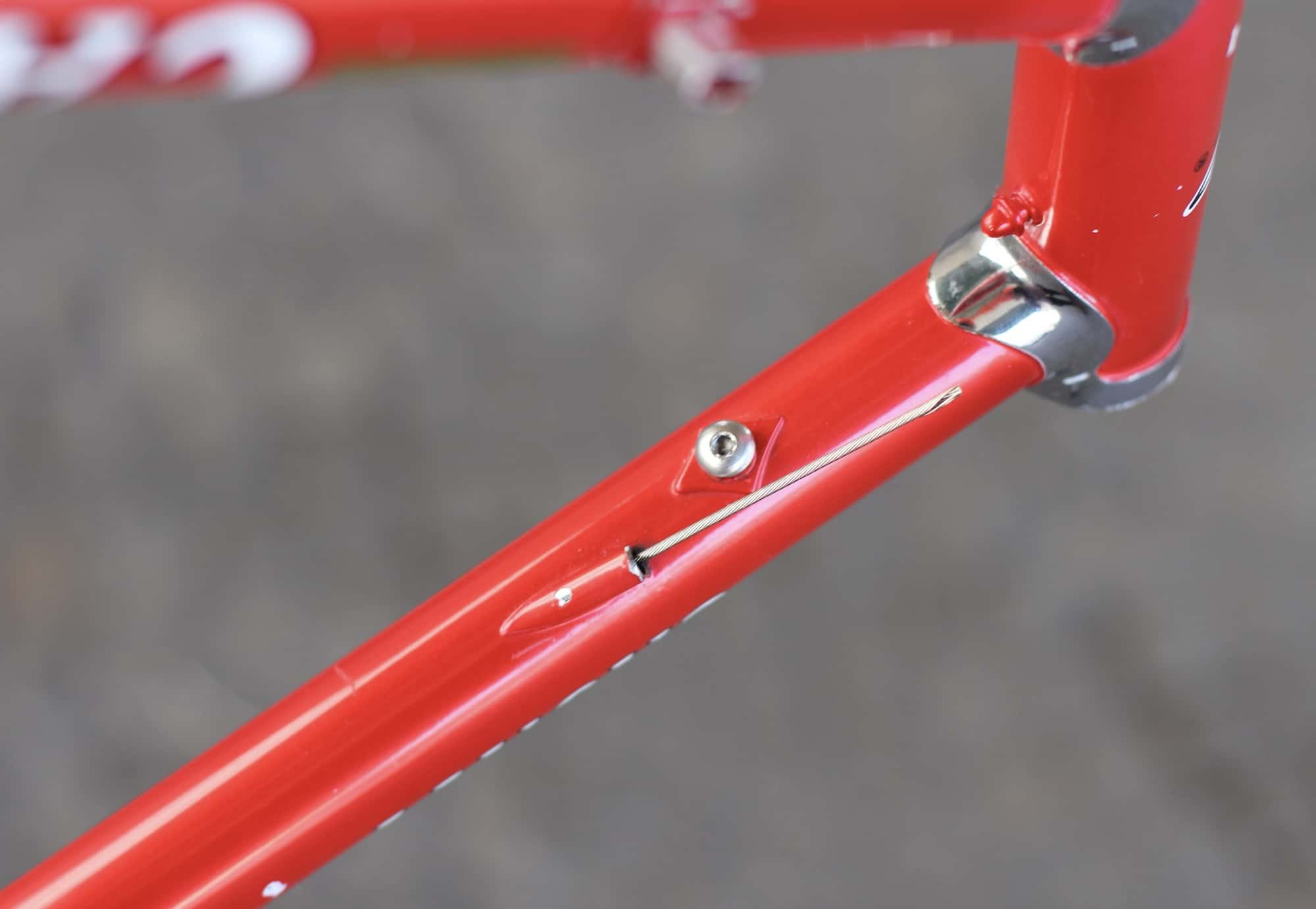 Casati Monza Columbus SLX Frame / 55 cm / Red - velowizard.com