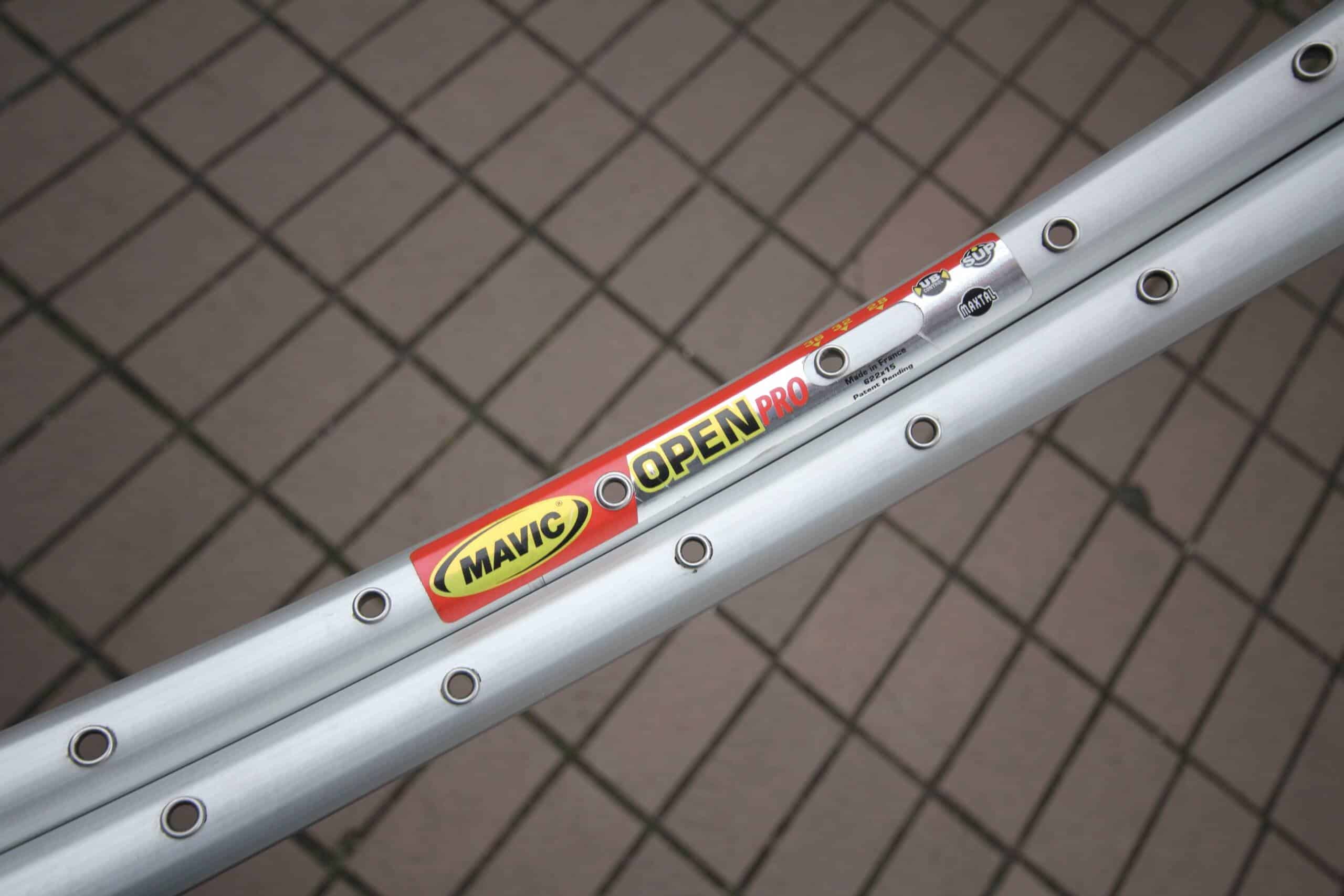 MAVIC Open Pro Rim Set / 700C / 36H / Silver - velowizard.com