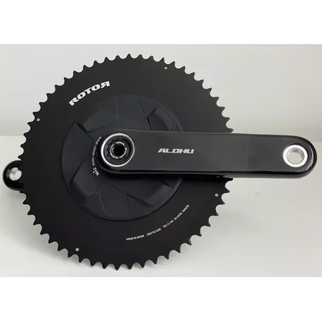 Rotor Aldhu Carbon Crankset – Lightweight, Modular, and High