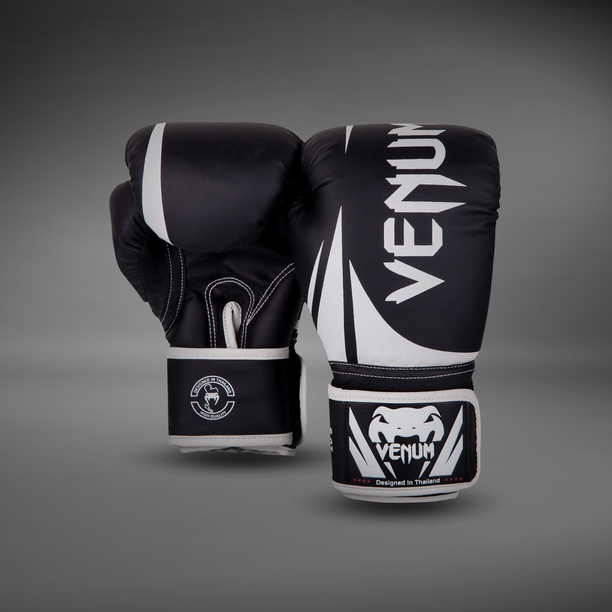 Venum Challenger 2.0 Kids Boxing Gloves - Black/White - Venum