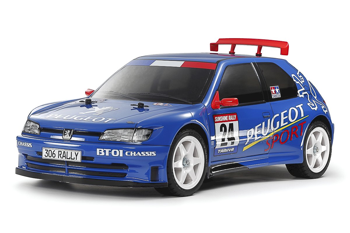 TAMIYA 1/10 R/C Peugeot 306 Maxi (BT-01). - Vestergaard Group
