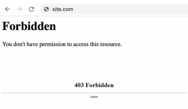 How to Fix a 403 Forbidden Error on Your Website | Web Hosting KB