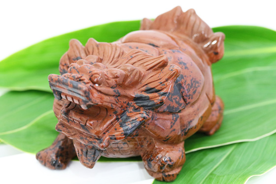 高品質 マホガニーオブシディアン 龍亀 ( ロングイ ) | ハワイ
