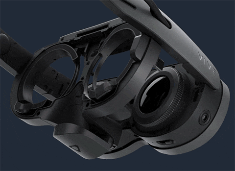 Attaching VIVE Full Face Tracker to VIVE XR Elite