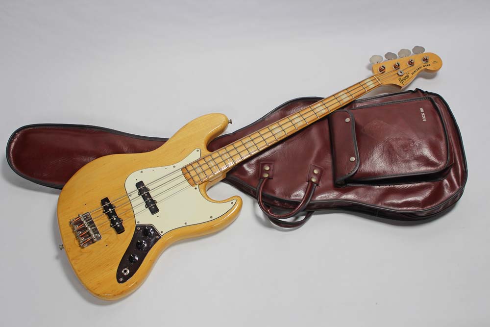 Greco Jazz Bass JB 600 1978 Natural Bass For Sale Rickguitars