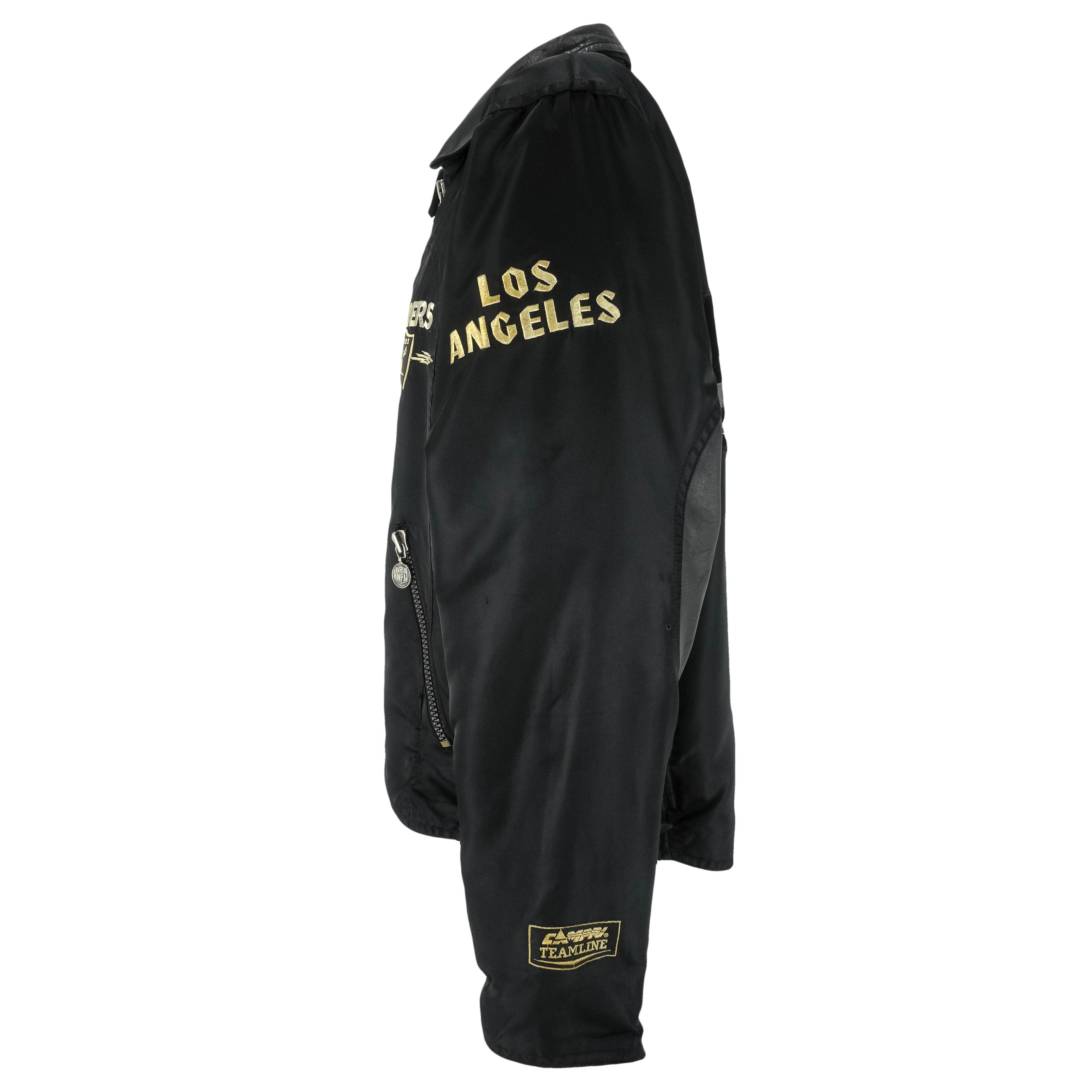 Vintage NFL (Campri Teamline) - Los Angeles Raiders Zip-Up Jacket