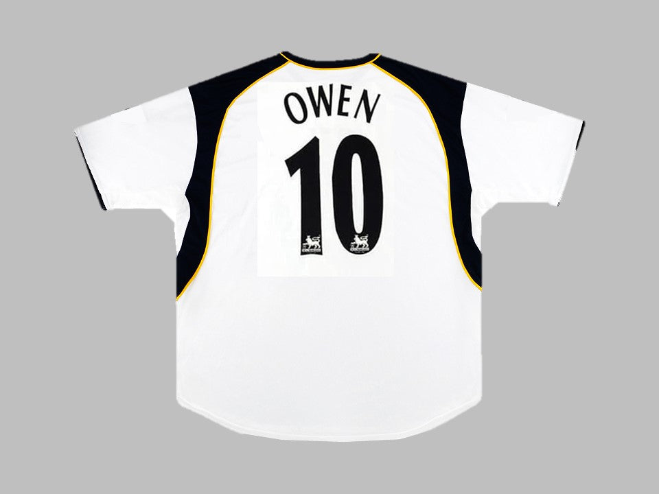 LIVERPOOL SUPER CUP 2001 OWEN 10 AWAY SHIRT (Excellent) XXL