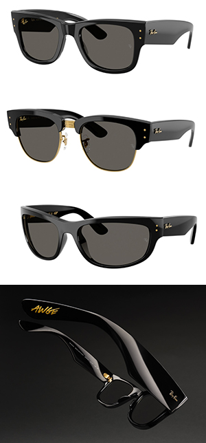 VM - Ray-Ban Unveils A$AP Rocky's Blacked Out Collection