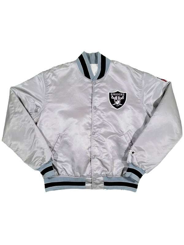 Starter Los Angeles Raiders Black Jacket - Victoria Jacket