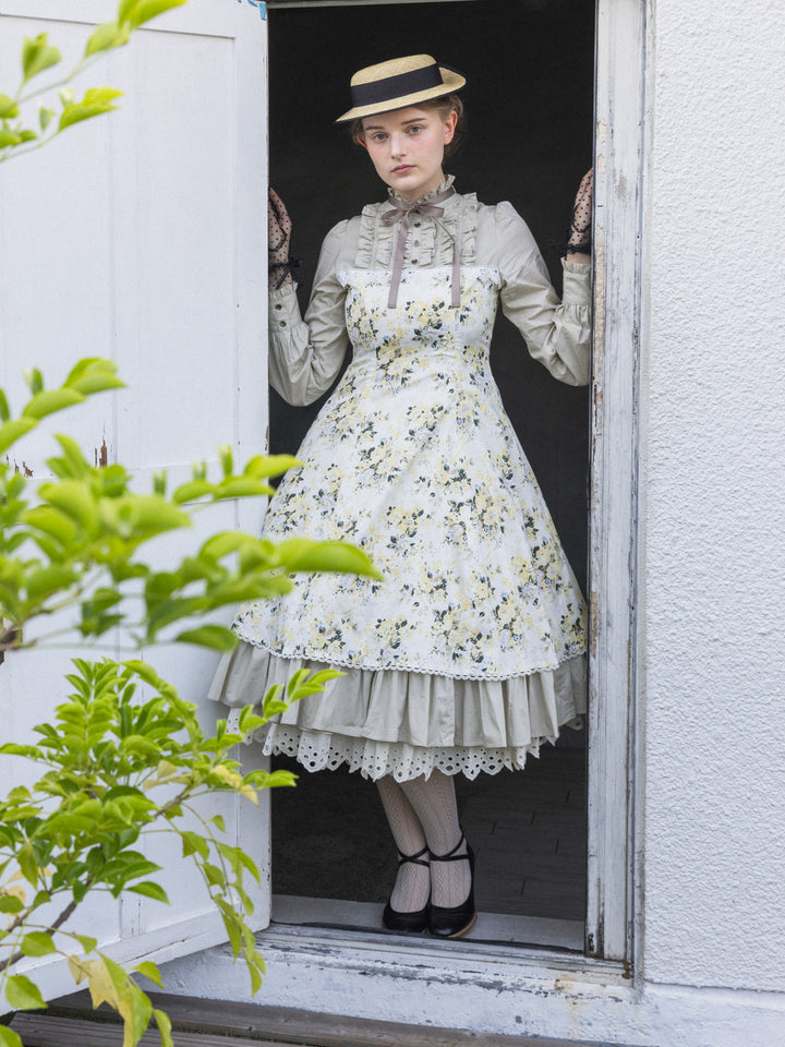 ロココブーケ・アルカンシェルドールドレス【ネイビー】 - Victorian