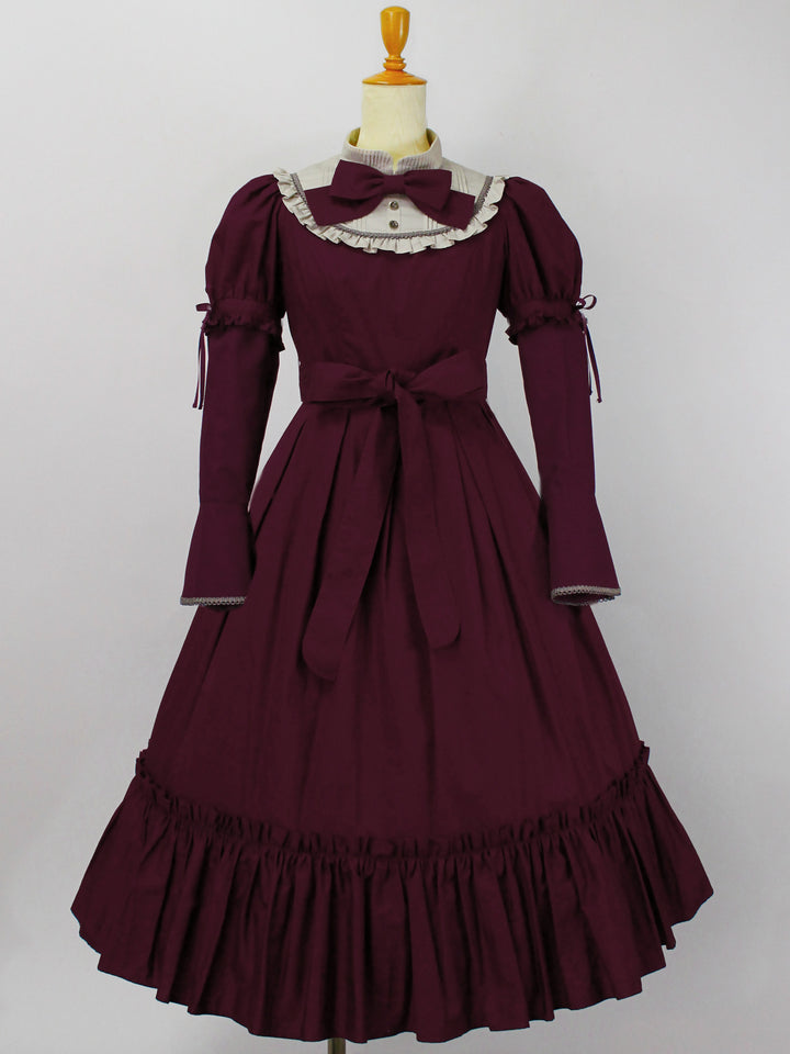 Victorian maiden ノーブルリボンマント チョコレート Victorian