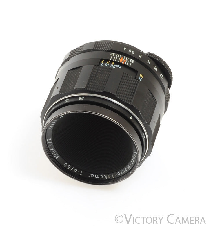 Pentax Macro-Takumar 50mm f4 Macro Prime Lens for M42 Mount -Rare- [GO