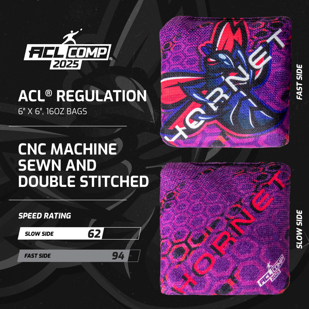 American Cornhole League | ACL® COMP Chili Red Hornet Cornhole