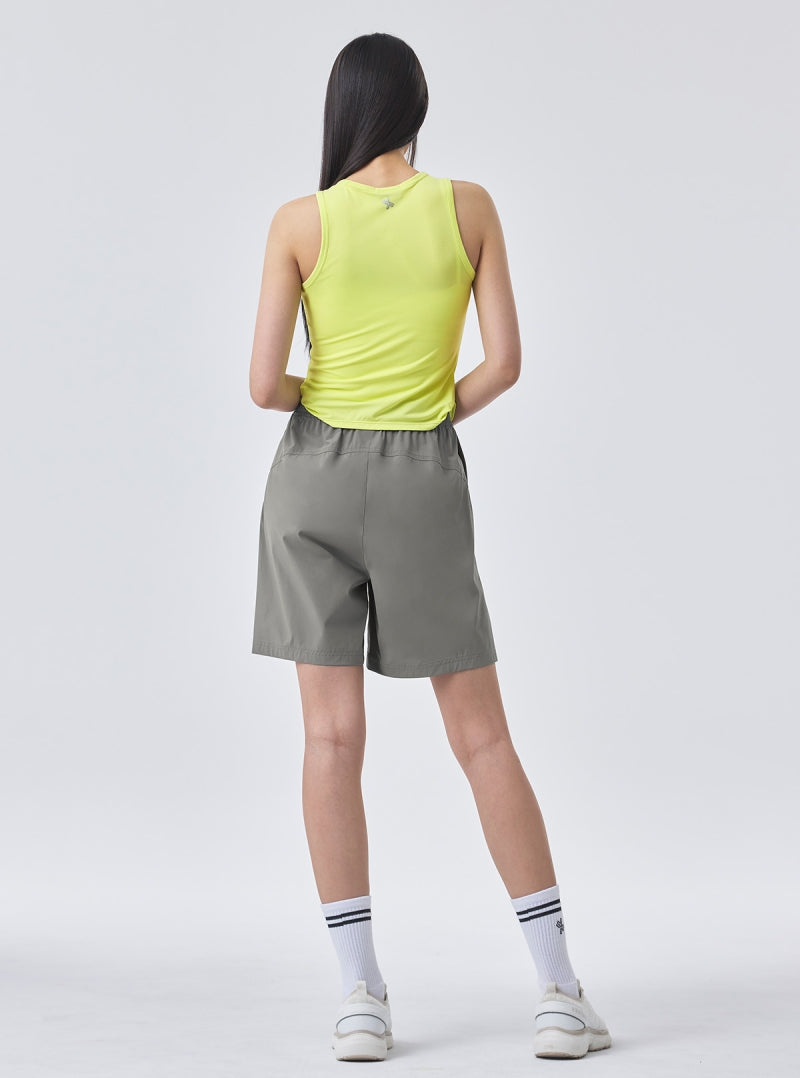 オールウェイズ パーフェクト ストレッチ ショートパンツ 4分丈 4.5分丈