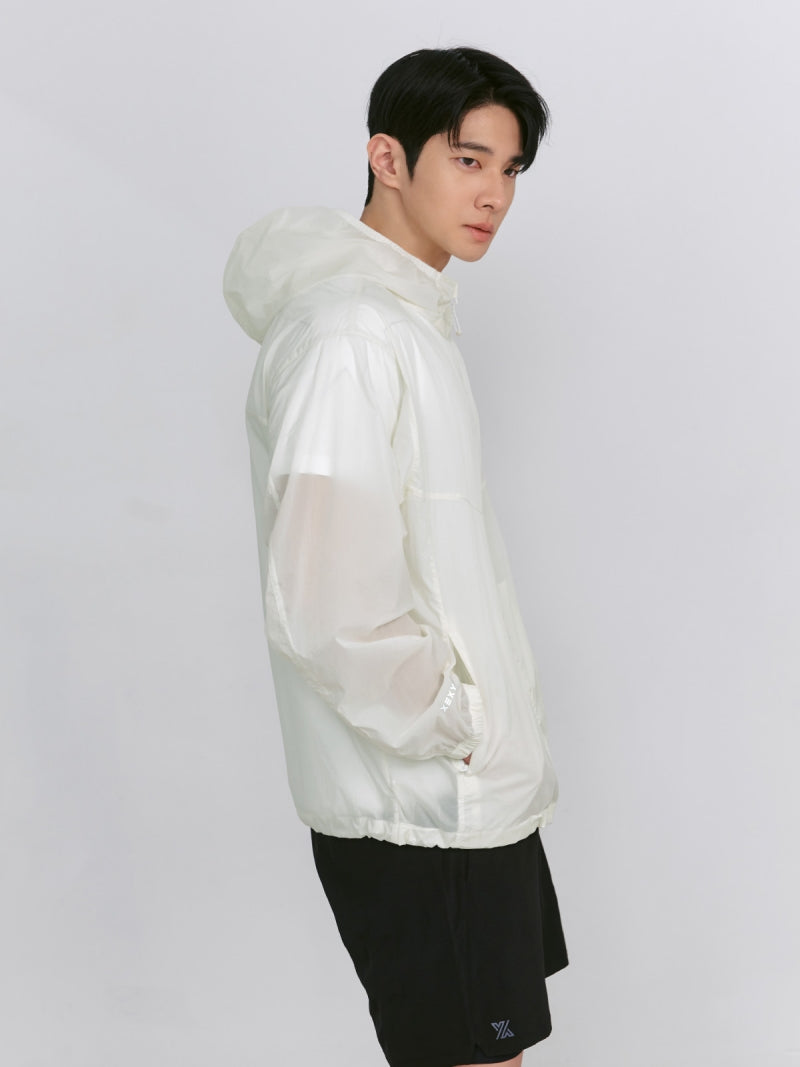 エア・フロー フード付き ウィンドブレーカー