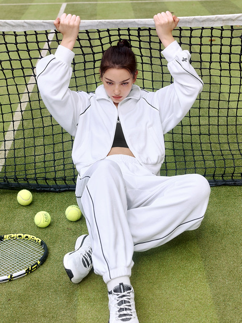 XTFGJ16J3 ベロア トラックジップアップ (単品)