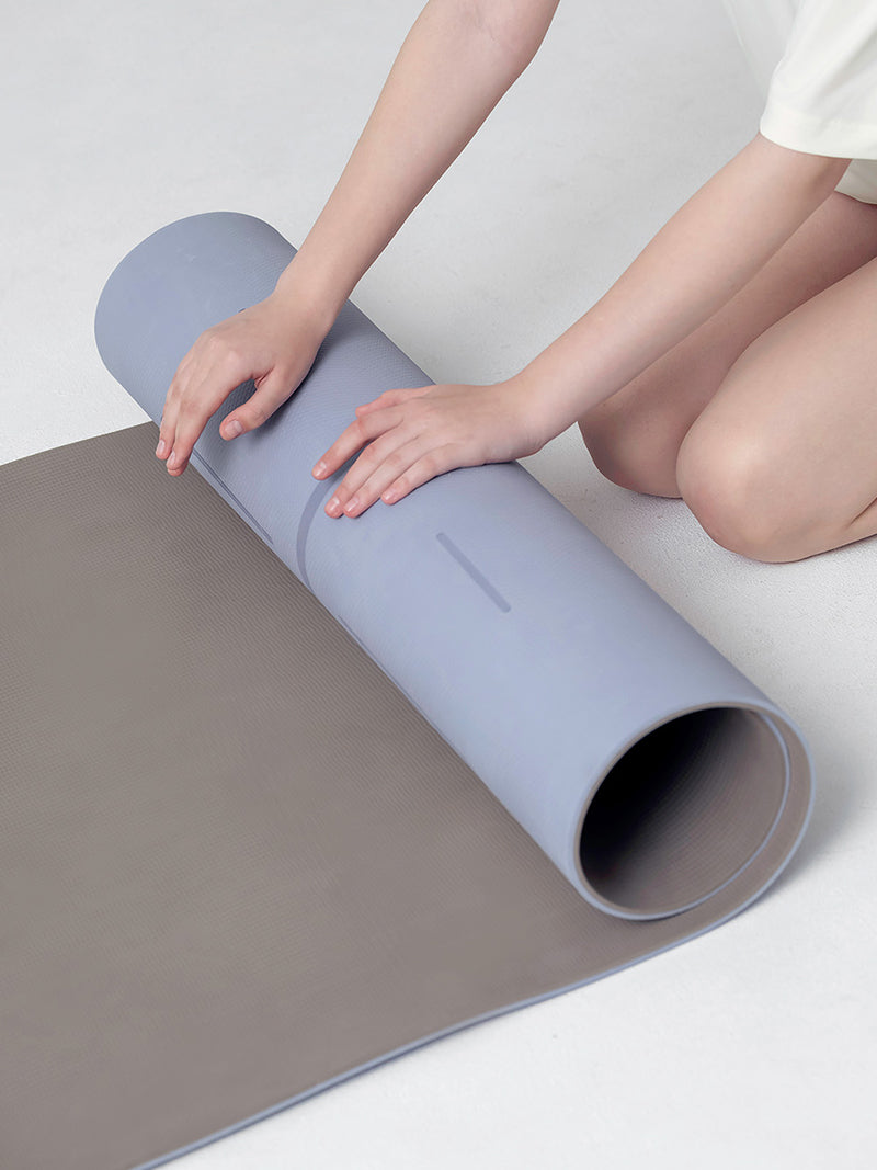 バランス ワイド ヨガマット マルチバンド付き