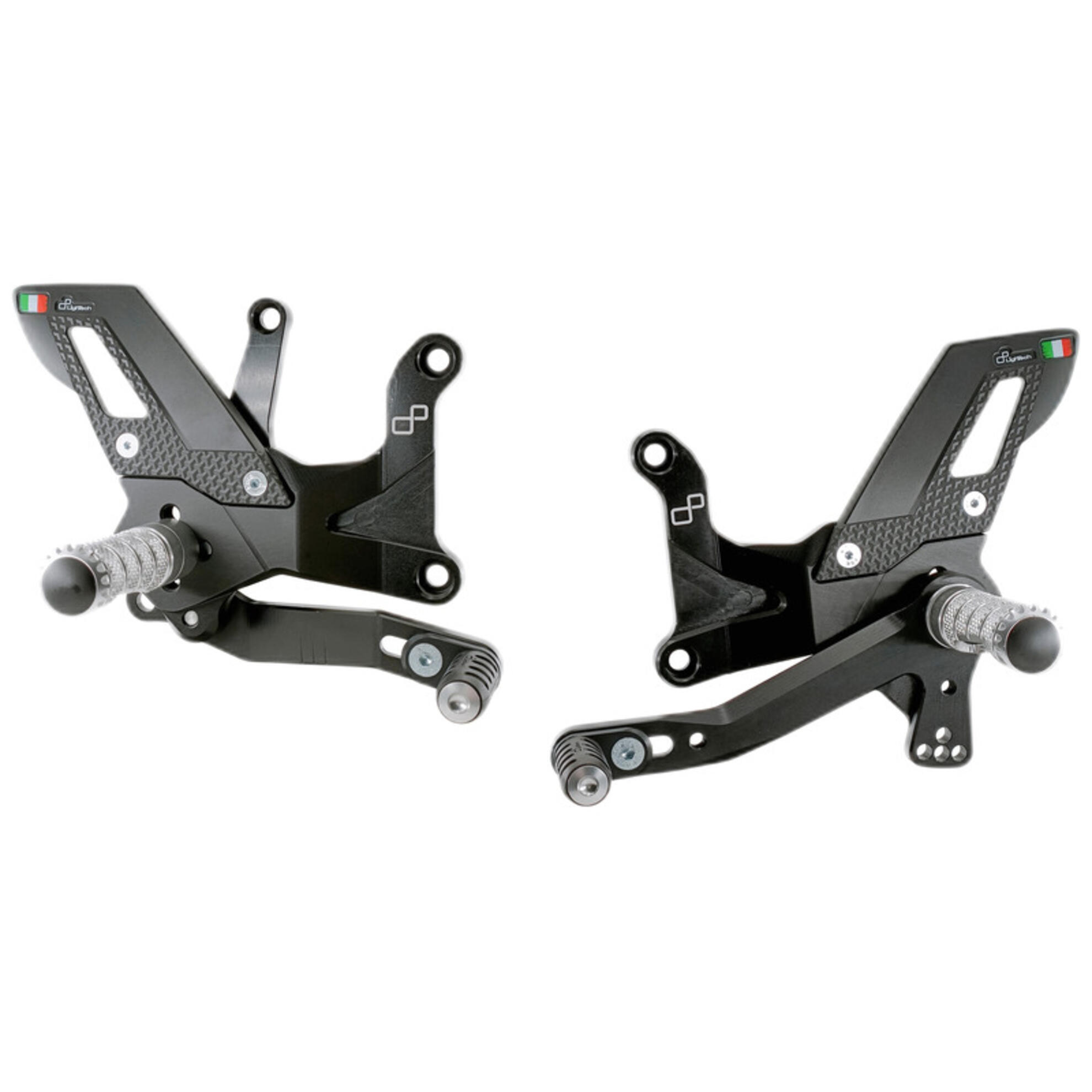 Lightech adjustable rear sets for KAWASAKI ZX 4 RR 2024