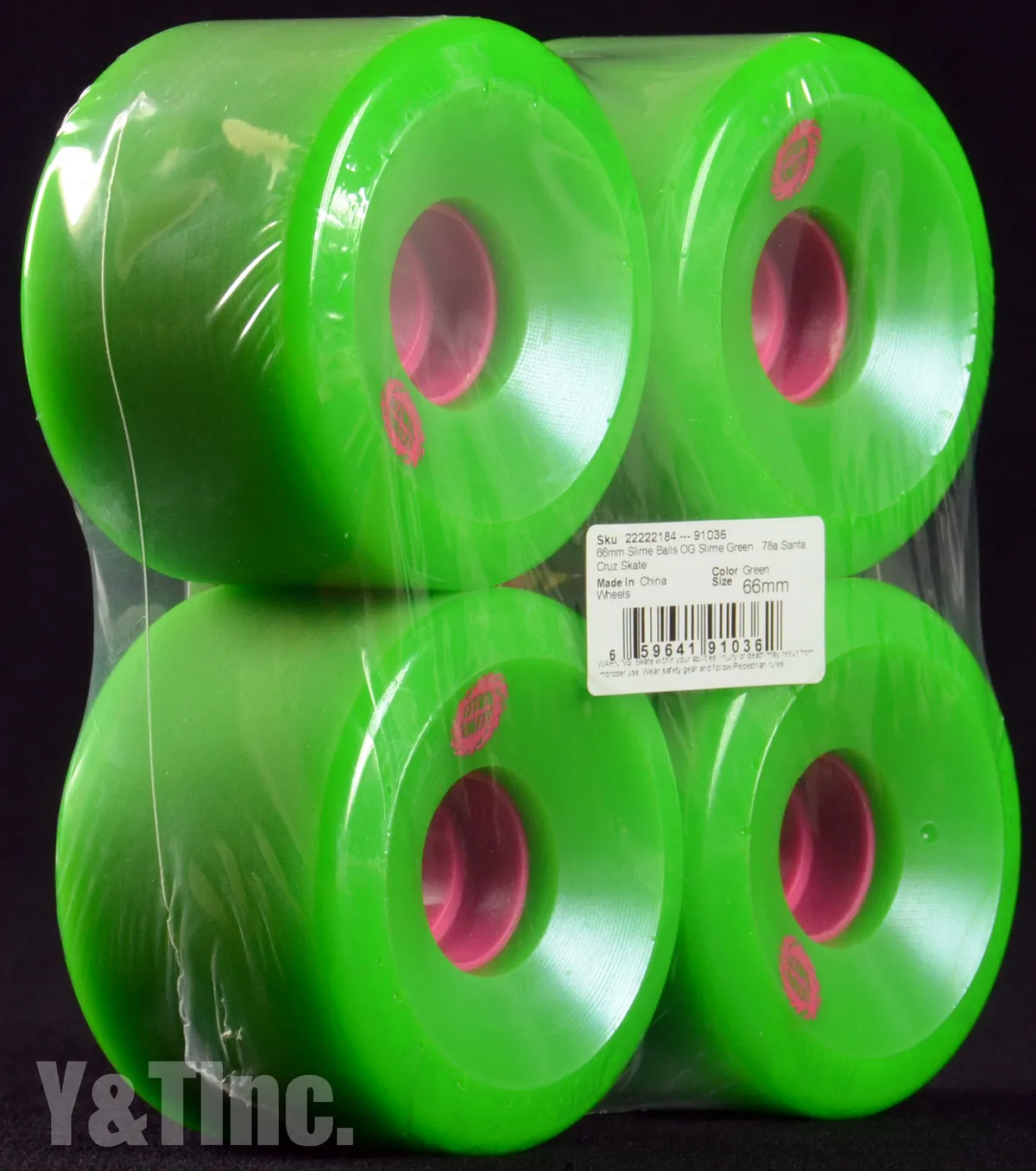 サンタクルーズスライムボールOGスライム66mm78aグリーン・サンタ