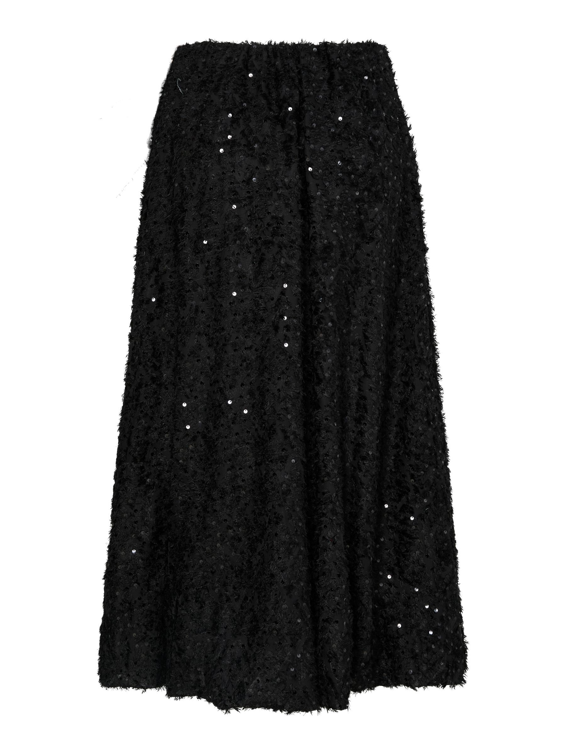 YASSERALA HW BALLOON MIDI SKIRT | Black | YAS® Poland
