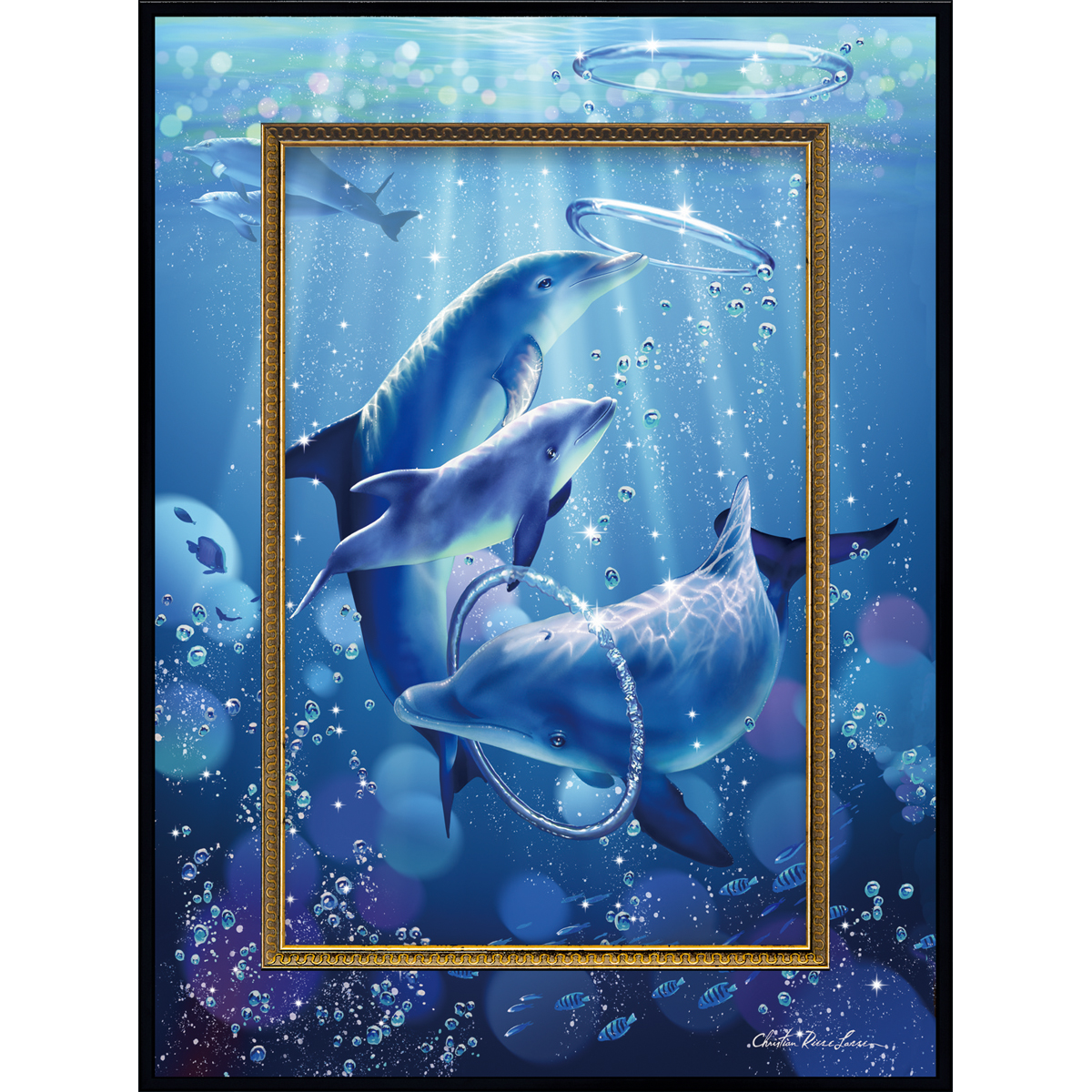 クリスチャン•リース•ラッセンの絵画（レプリカ） クリスチャンリース