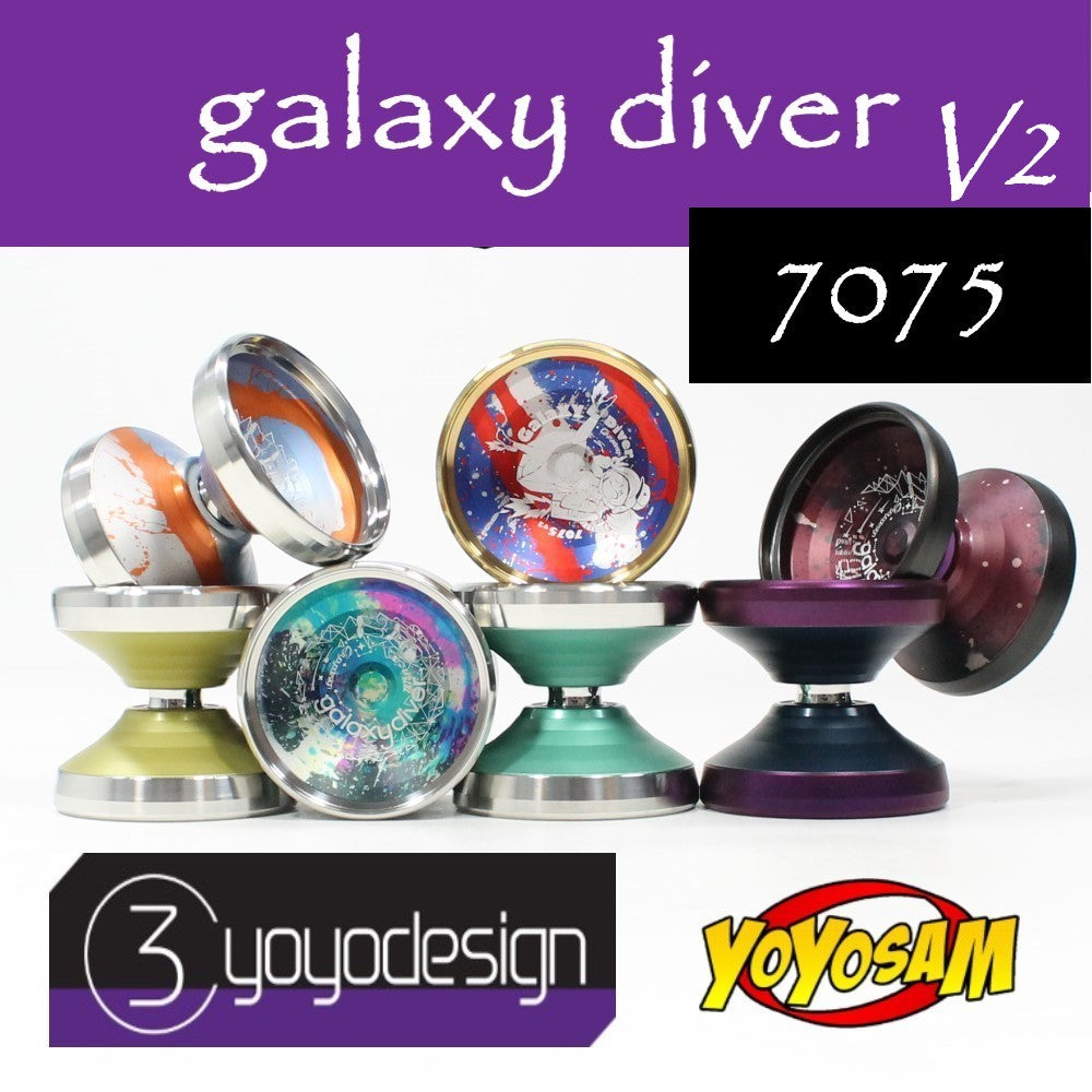 ギャラクシーダイバー7075V2 c3ヨーヨー ギャラクシーダイバー7075 v2