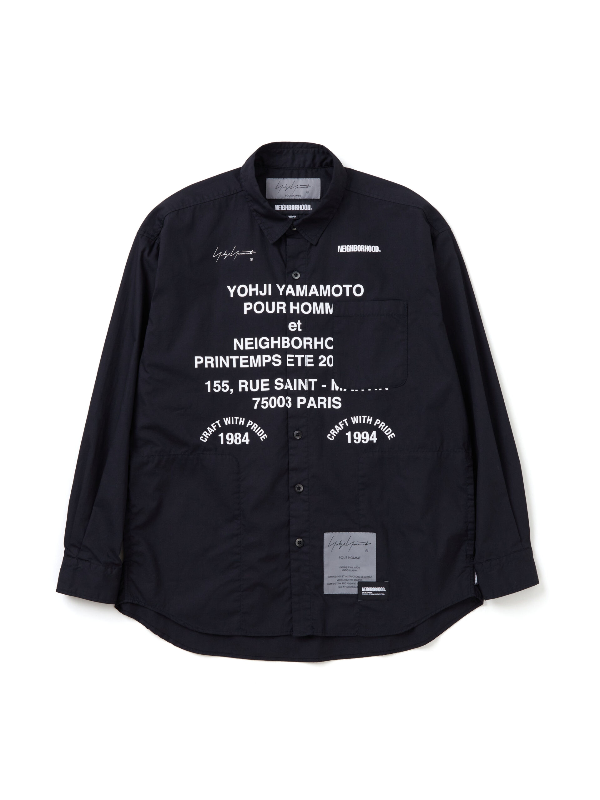Yohji Yamamoto POUR HOMME×NEIGHBORHOOD®Collaborate Collection