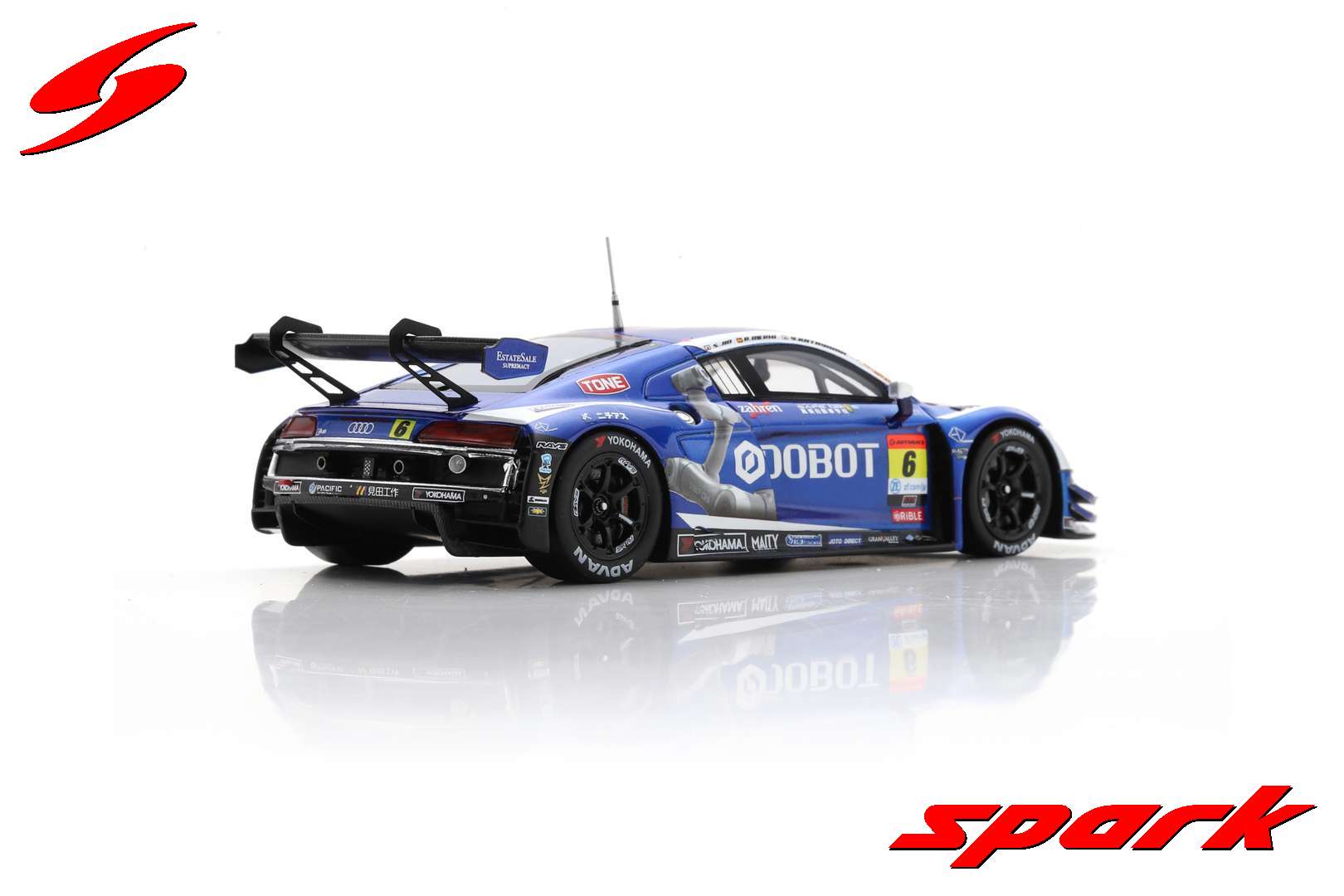 Spark 1:43 DOBOT Audi R8 LMS No.6 Team LeMans GT300 SUPER GT 2023