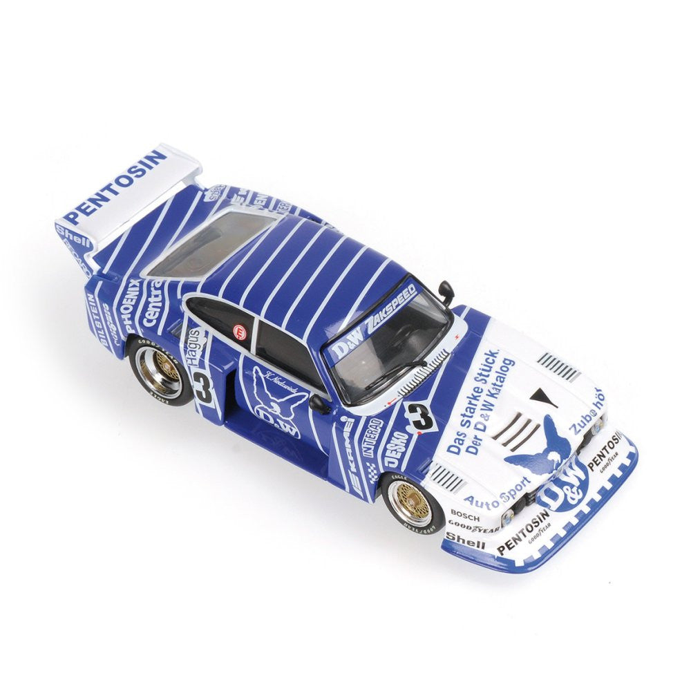 Minichamps 1:43 FORD CAPRI GR.5 ´D&W´ TEAM ZAKSPEED WINNER DRM