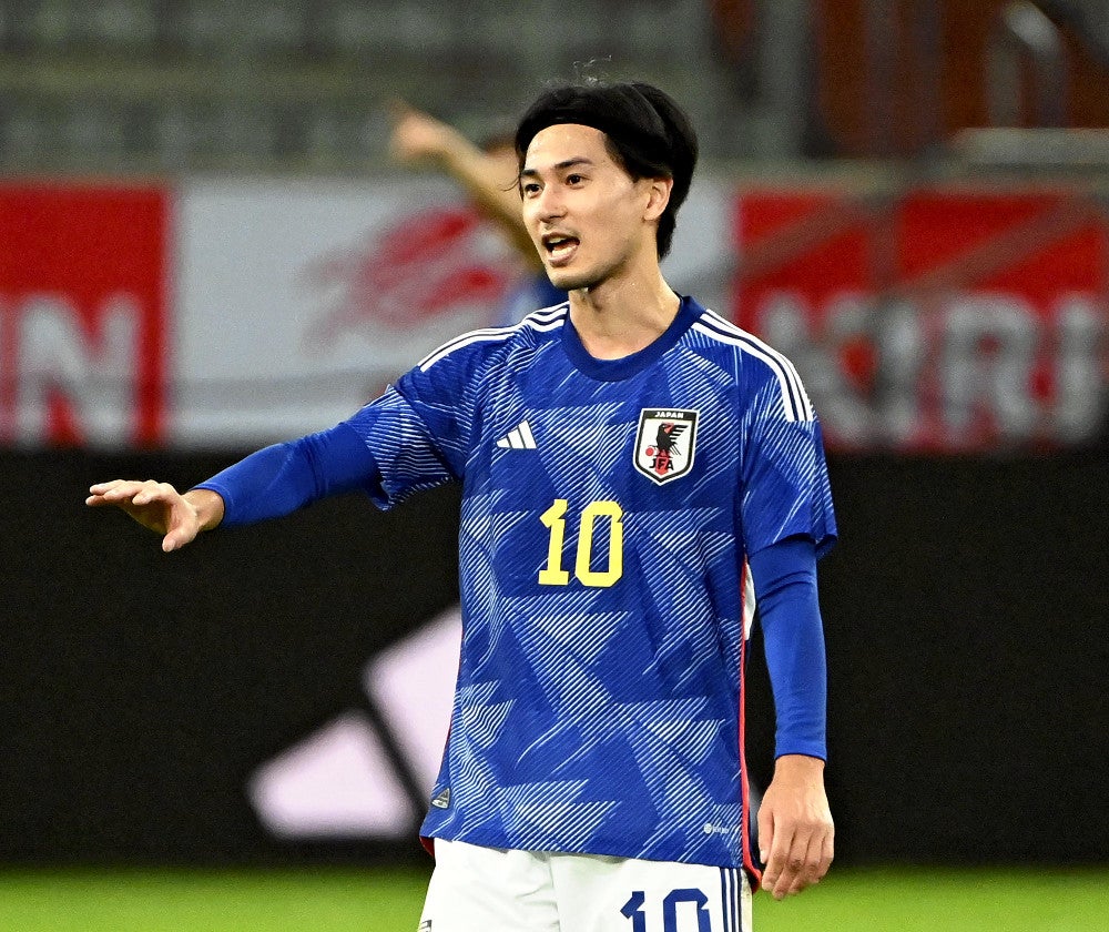 W杯代表の背番号「10」は南野拓実…久保建英は「11」、鎌田大地は