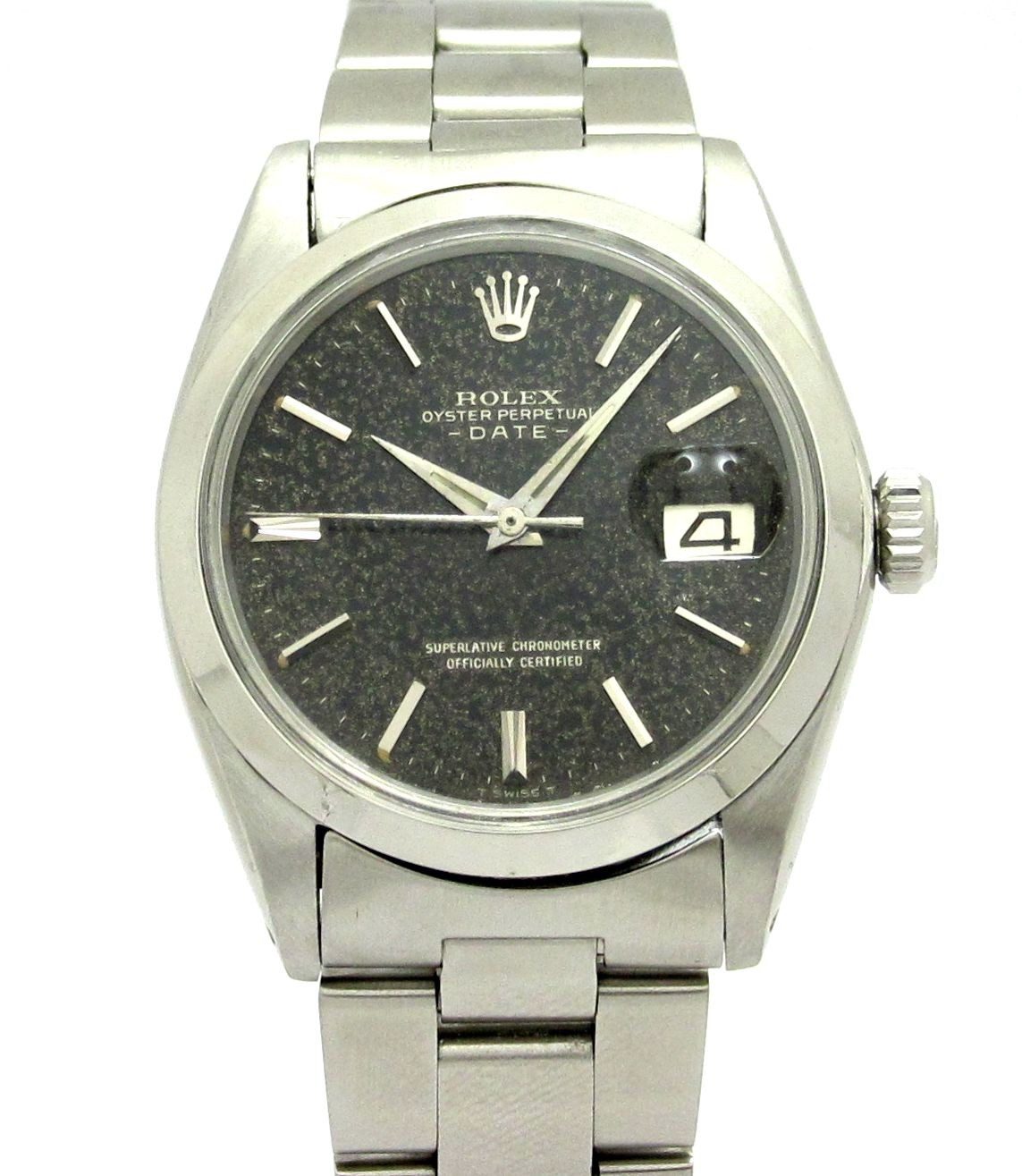 ロレックス（ROLEX） ”ミラー文字盤” オイスター パーペチャル デイト